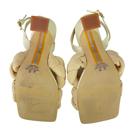 Sam Edelman Courtney Fabric Braided Ankl Stap Sandals Womens Size‎ 8.5 - Picture 11 of 14